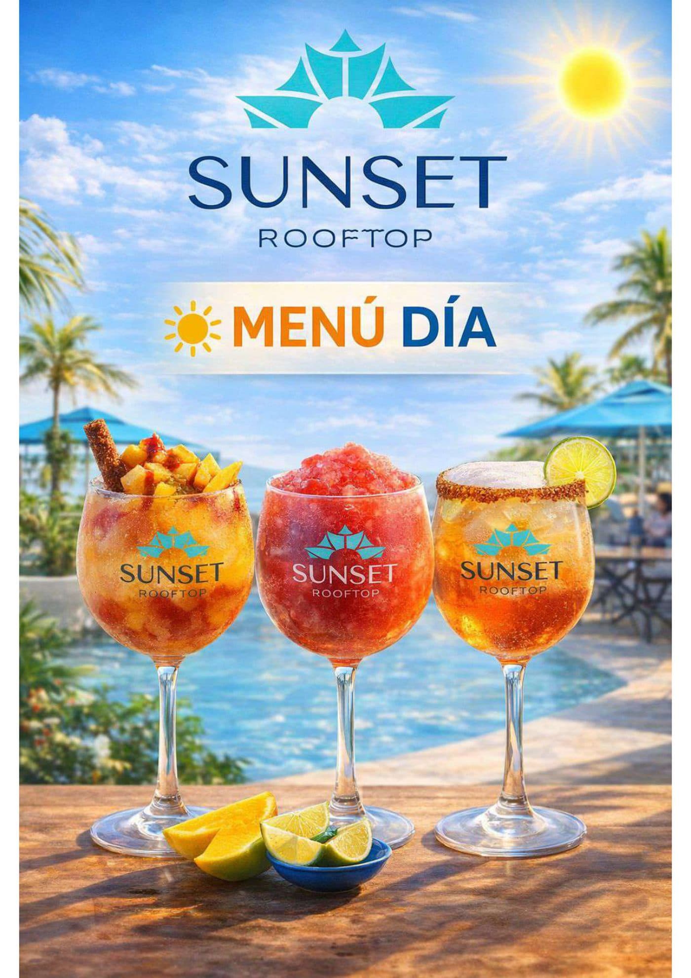 Menú de día de Sunset Rooftop
