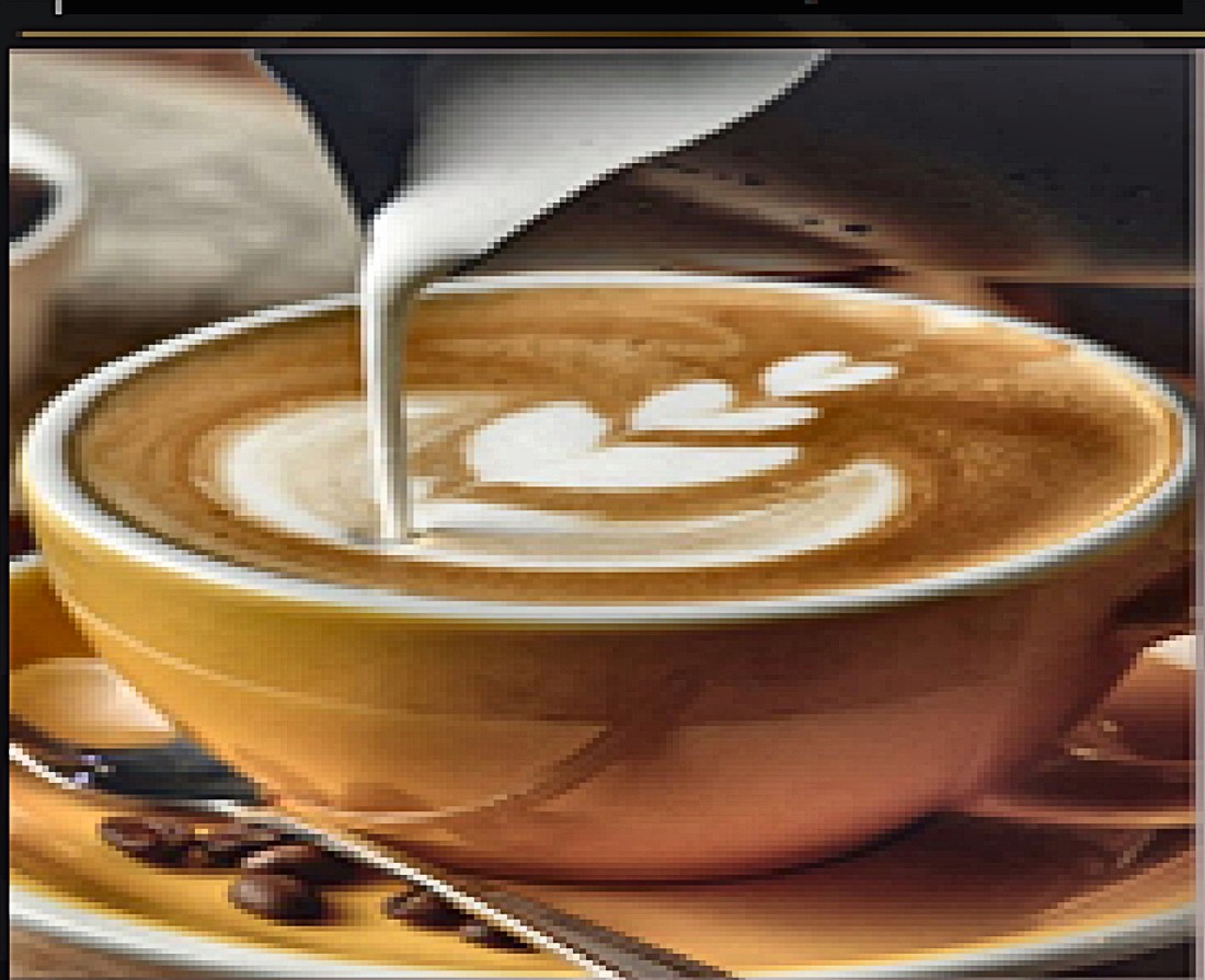 Latte art Tatiana Caballero
