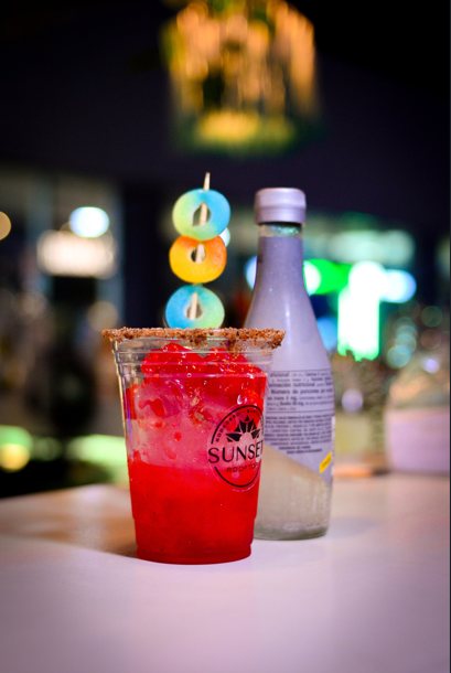 Michelada con Sirope